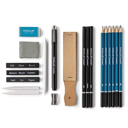 Drawing Artist Tools|Pencil Artist Tools Free Shipping 20 Pcs Professional Drawing Pencil Kit Marie/'s Sketch Pencil Set Charcoal Crayon